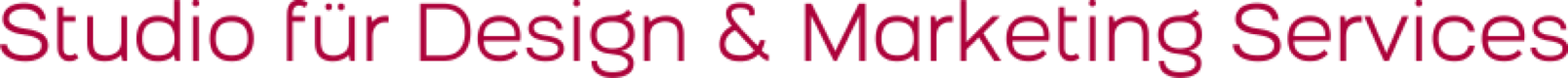 Studio f&uuml;r Design & Marketing Services